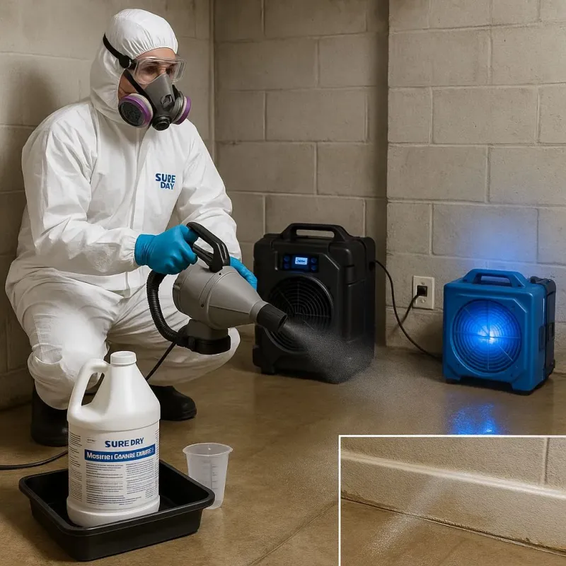 Sanitization and Odor Removal process in Independence, WI