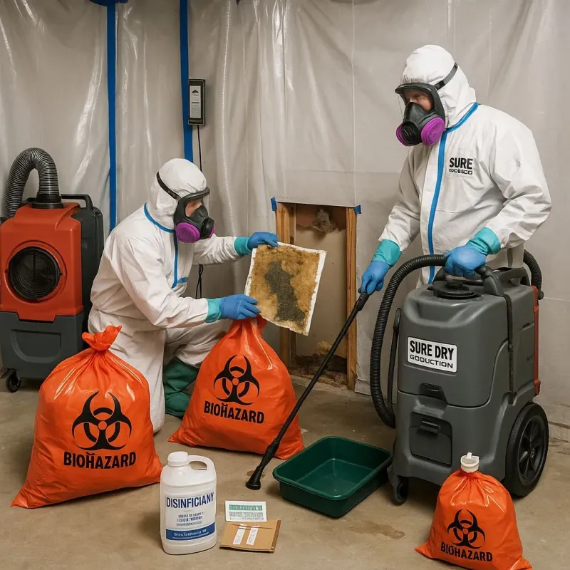Contaminated Water Handling Protocols process in Independence, WI