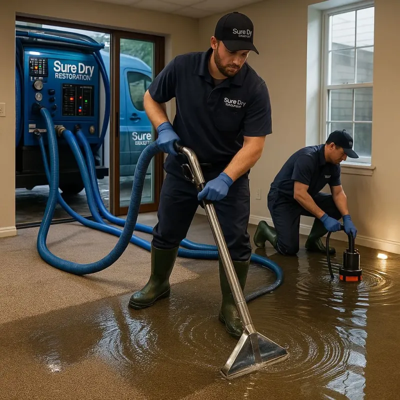 Water Extraction and Removal process in Independence, WI